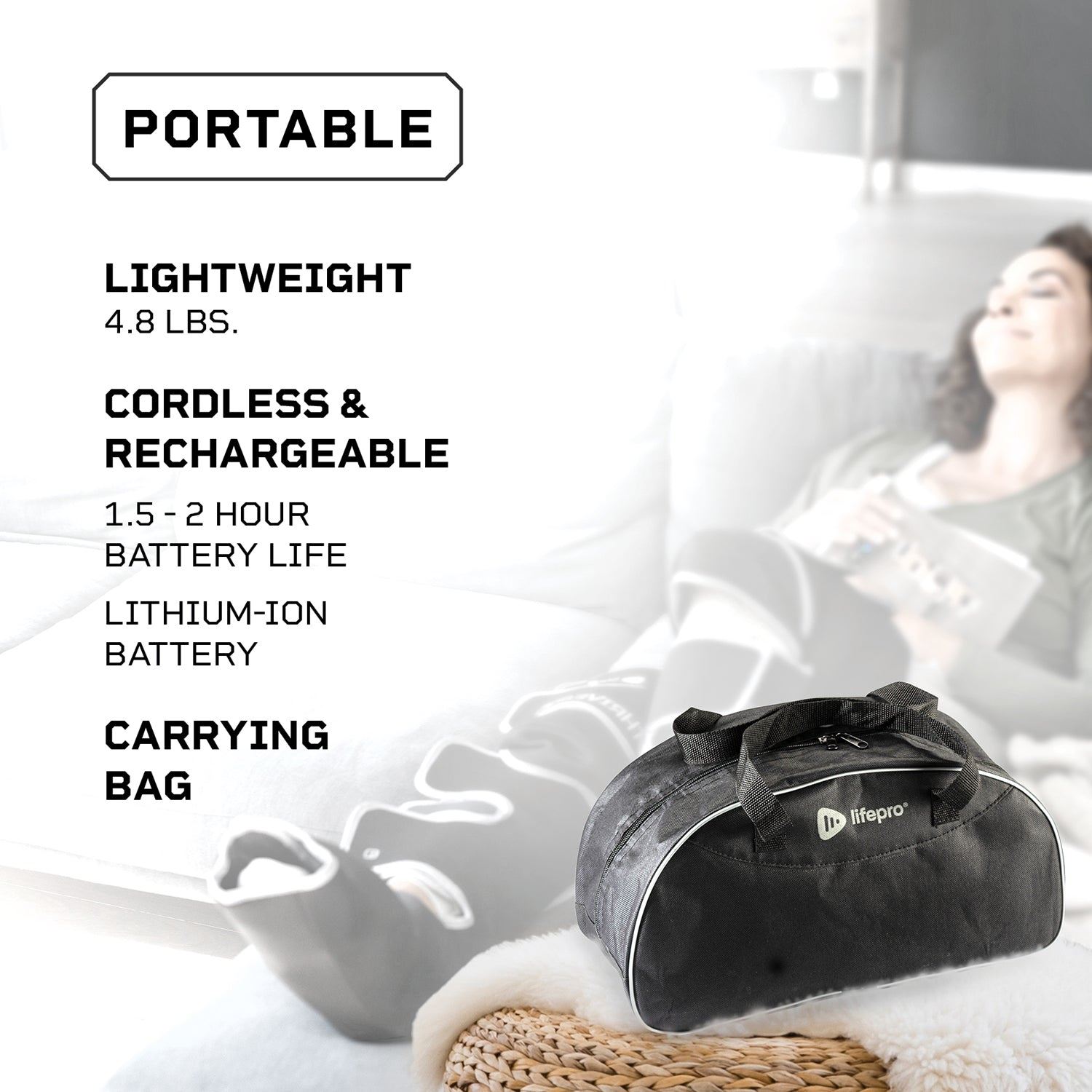 Lifepro Radiate Plus Thigh, Calf and Foot Massager