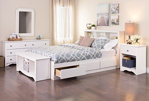 Prepac Monterey Nightstand, Tall 1-Drawer