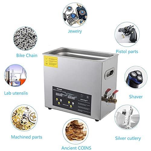 Cleaner 6.5L Digital Timer Heater Commerical Ultrasonic Parts Cleaner