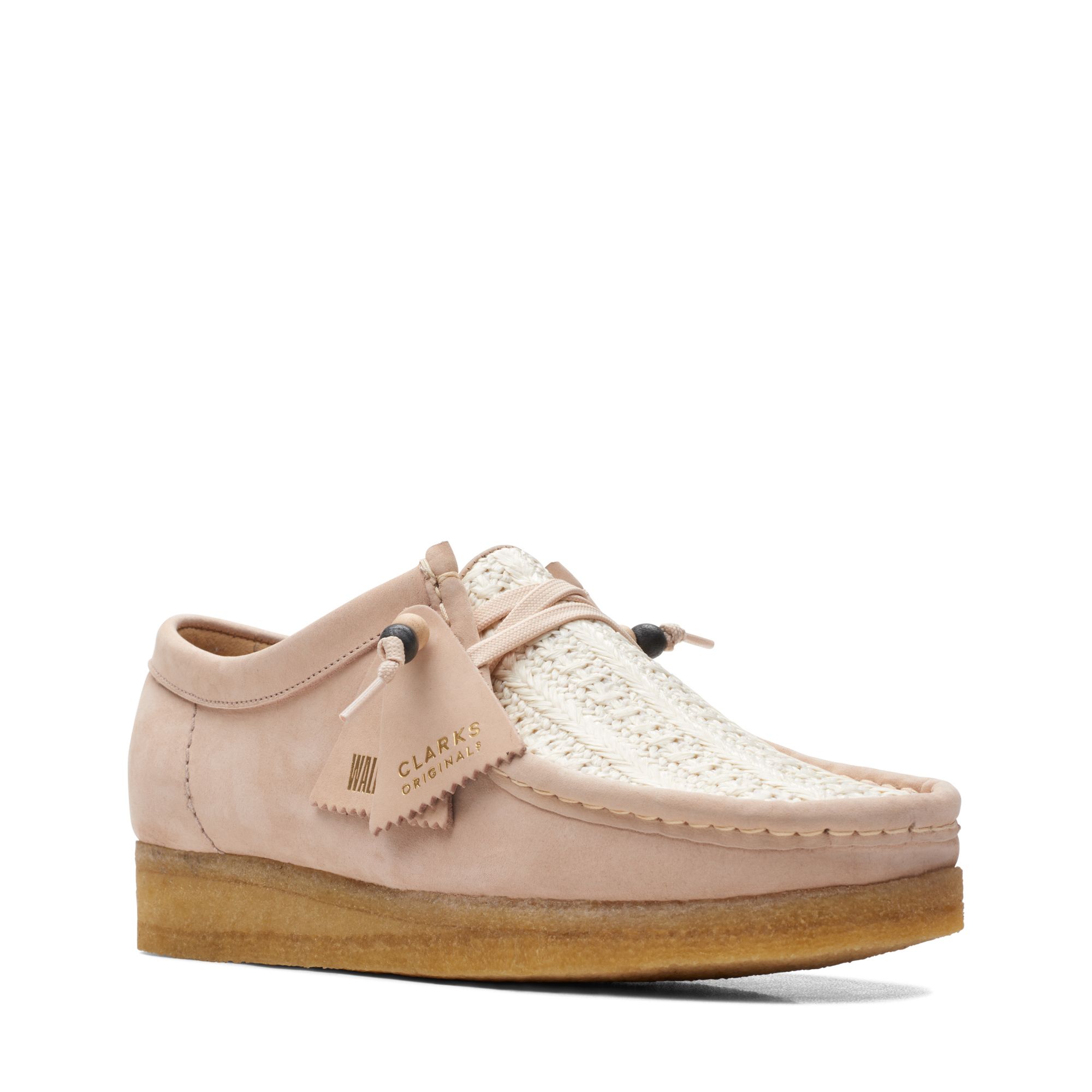 Women Wallabee Natural Raffia