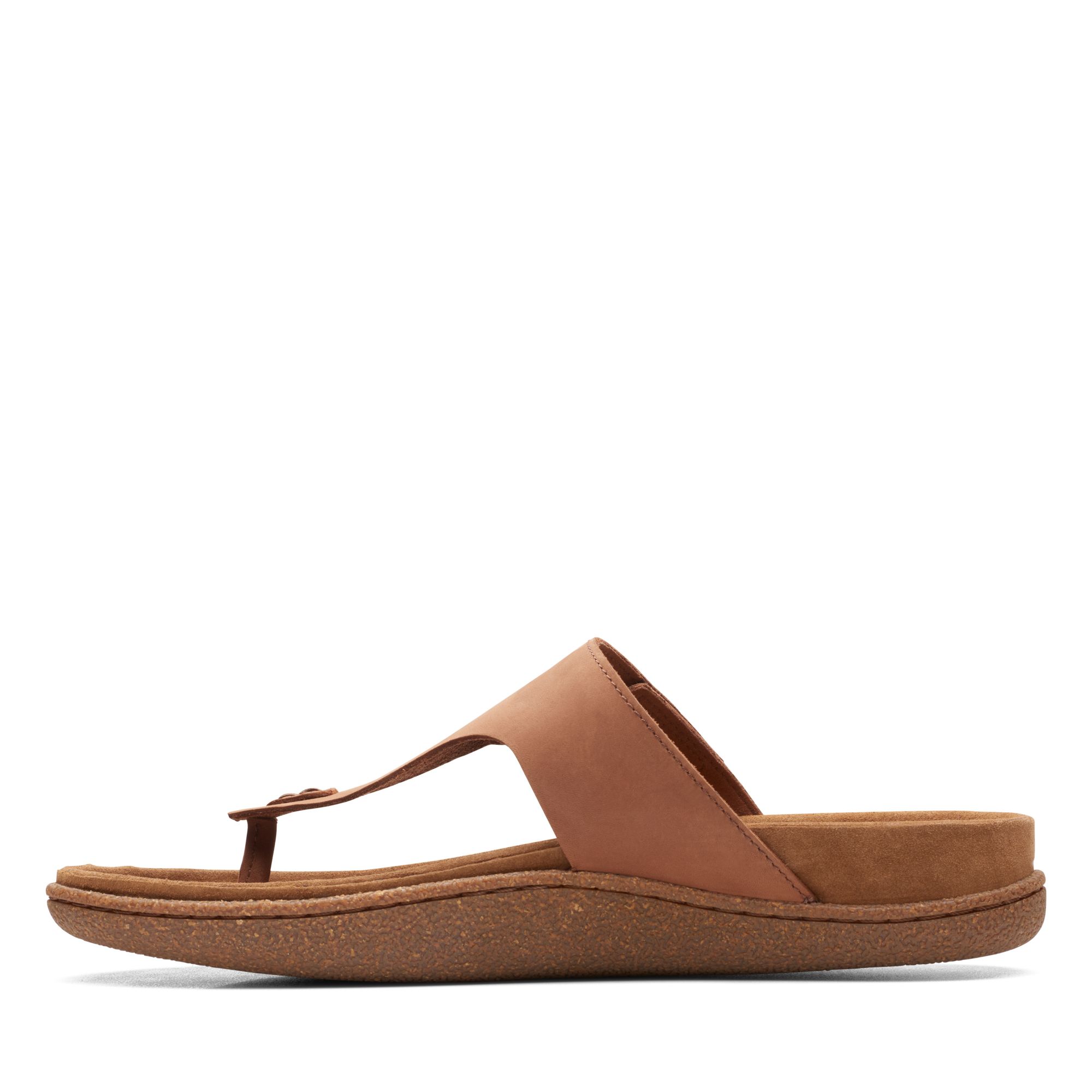 Men Sandals Pilton Post Dark Tan Nubuck
