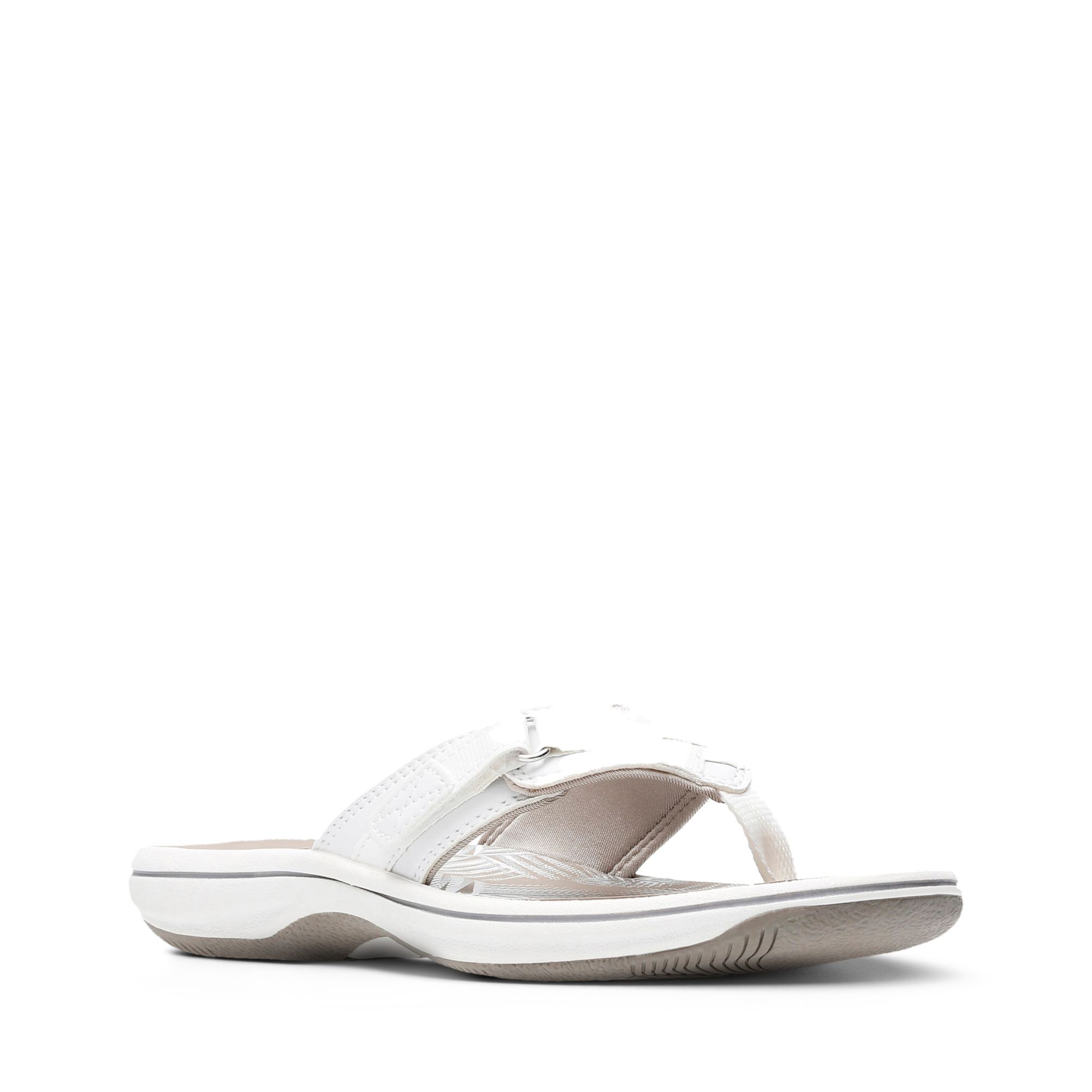 Women Sandals Brinkley Sea White Synthetic