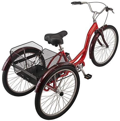 Adult Trike, Three Wheel Cruiser Bike, 1-Speed, 26-Inch Wheels