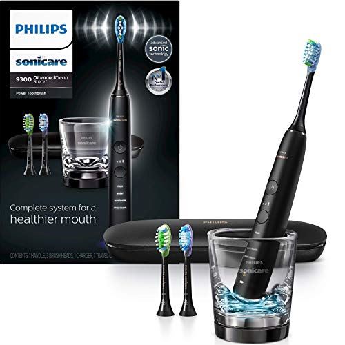 Smart 9300 Rechargeable Electric Power Toothbrush, Black, HX9903/11