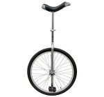 24 Inch Wheel Chrome Unicycle with Alloy Rim