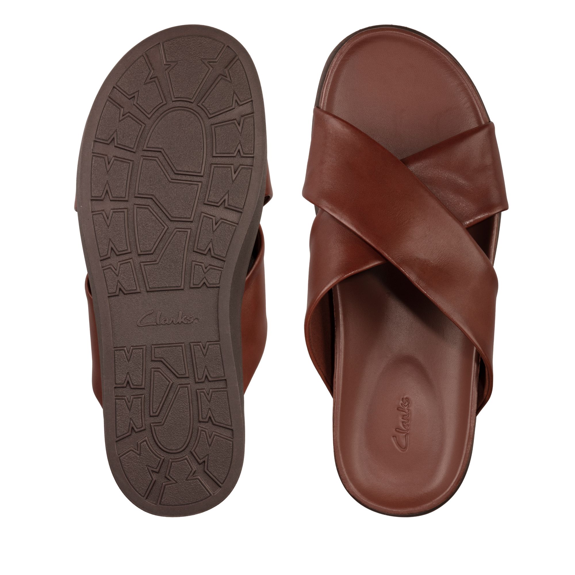 Men Sandals Sunder Cross British Tan Lea