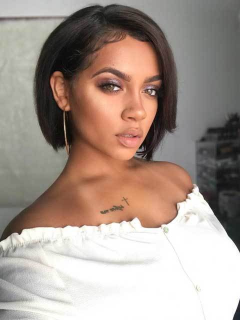 2019 New Hairstyle | Short Straight 001