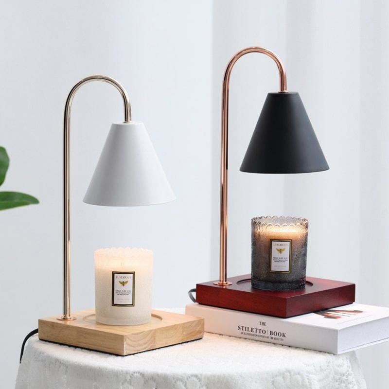 reative Aromatherapy Lamp Candle Fragrance Melting Candle Lamp Bedside Bedroom