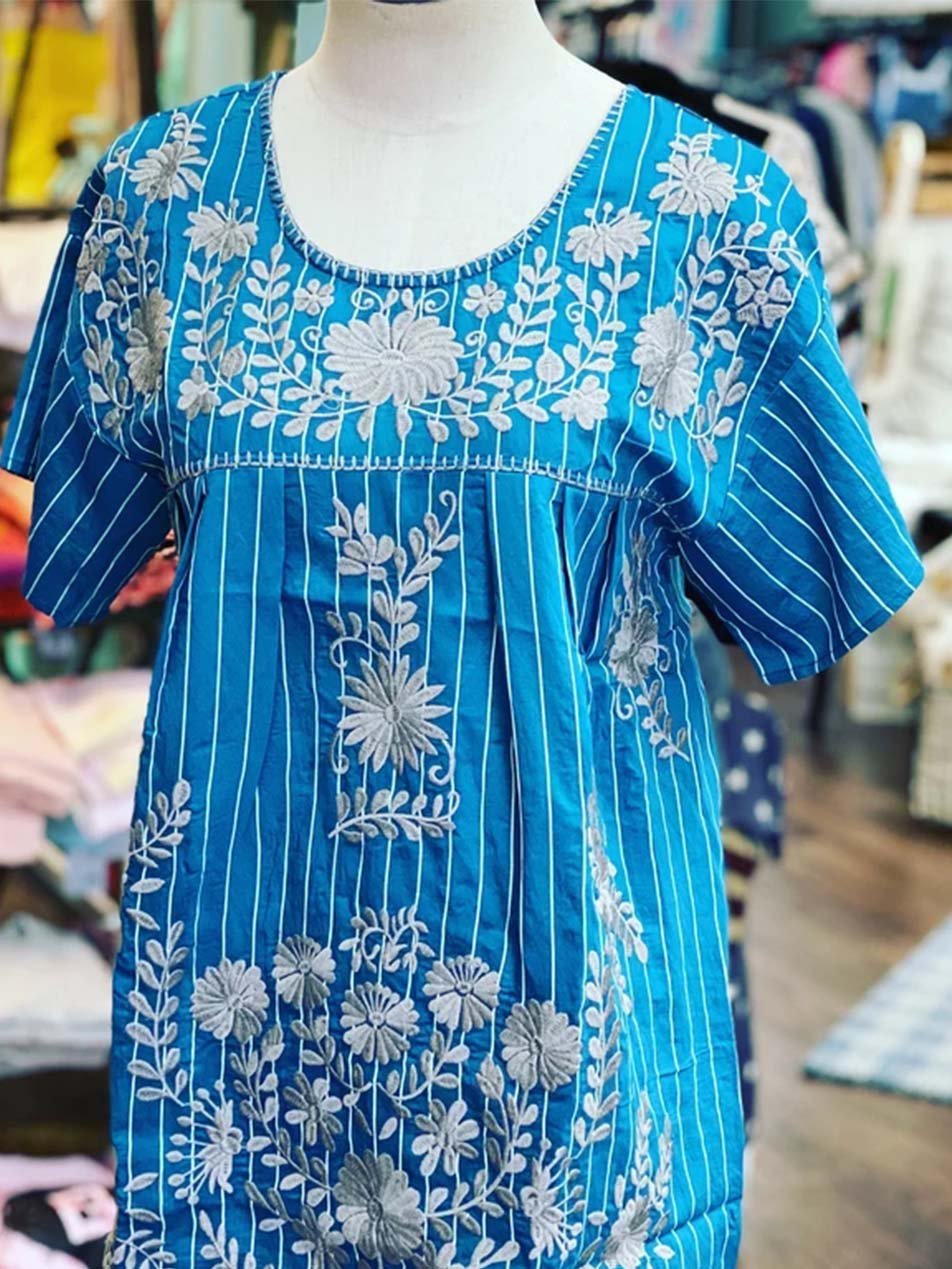 Floral Short Sleeve Printed Cotton-Blend Shirts & Tops