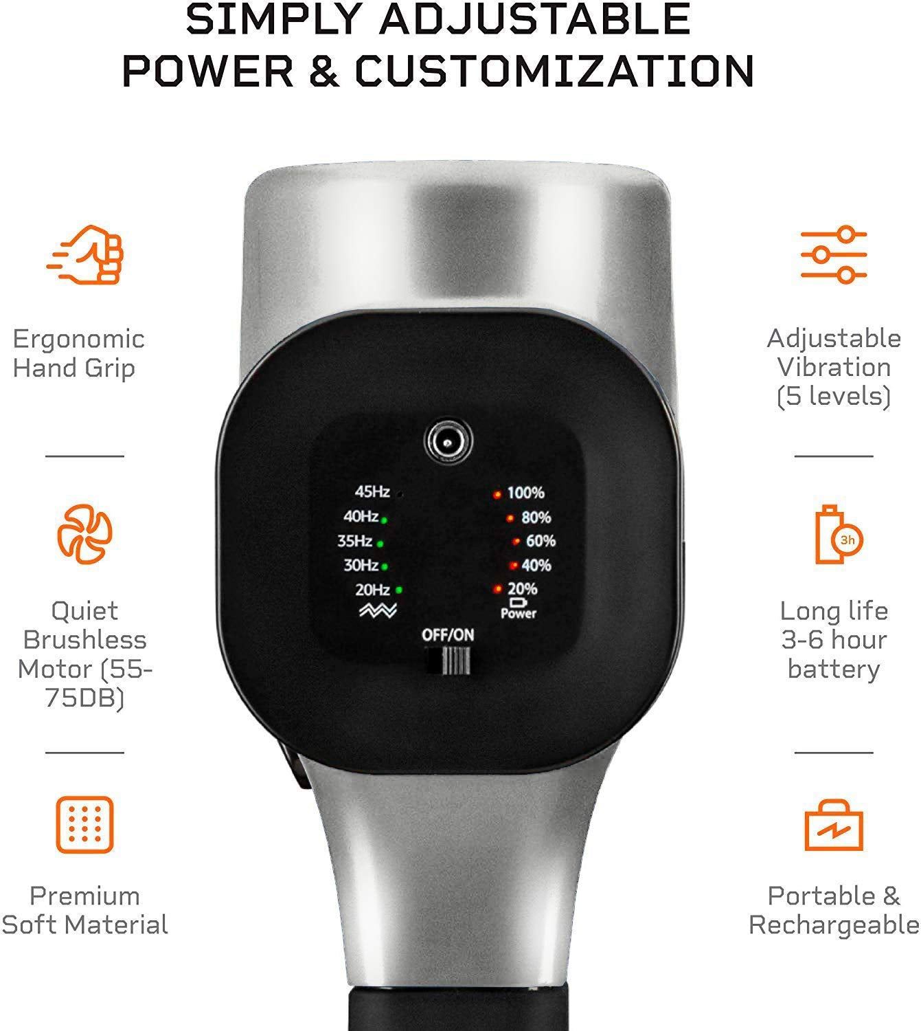 Sonic Handheld Percussion Massage Gun