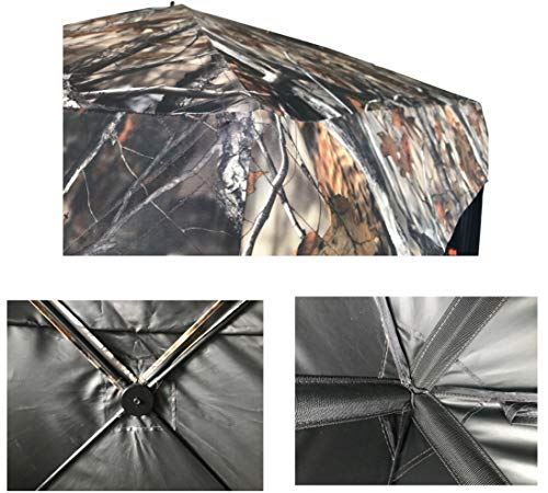 THUNDERBAY Gobbler Lodge 5-Side Hunting Blind, 4 Person Ground Blind