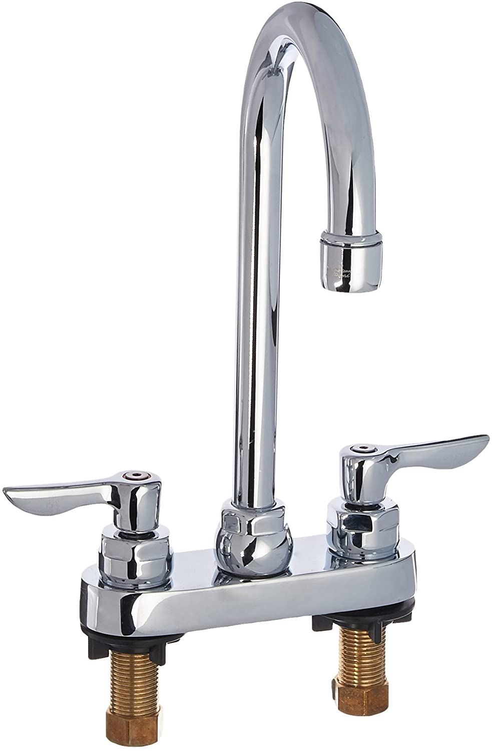 Lavatory Faucet with Lever Handles, Chrome