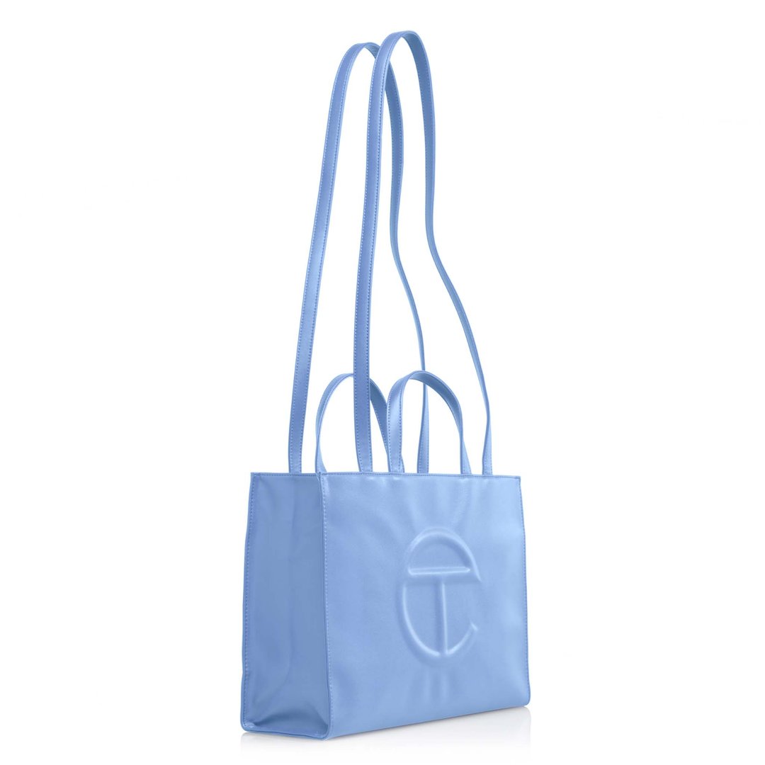 Medium Cerulean Shopping Bag