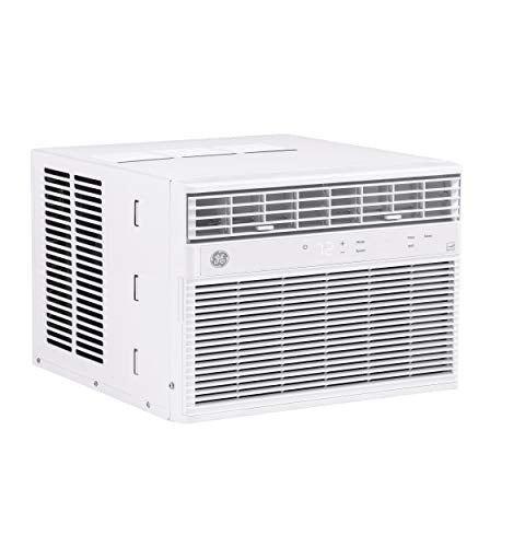GE 8,000 BTU Smart Window Air Conditioner Cools up to 350 sq. Ft with Install Kit