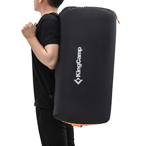 KingCamp Luxury 3D Double Self Inflating Camping Sleeping Pad Foam Air Mattress