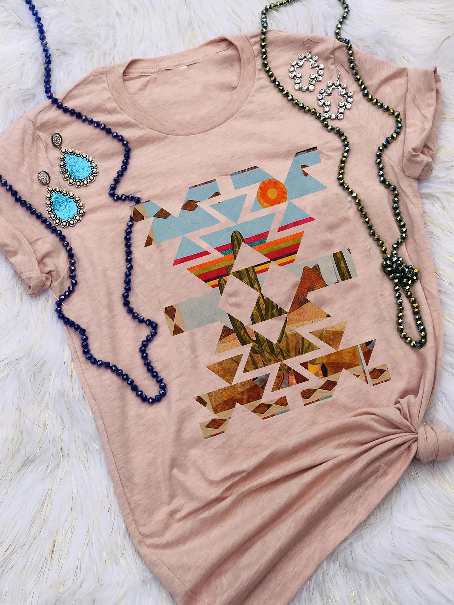 Pink Short Sleeve Crew Neck Shift Shirts & Tops