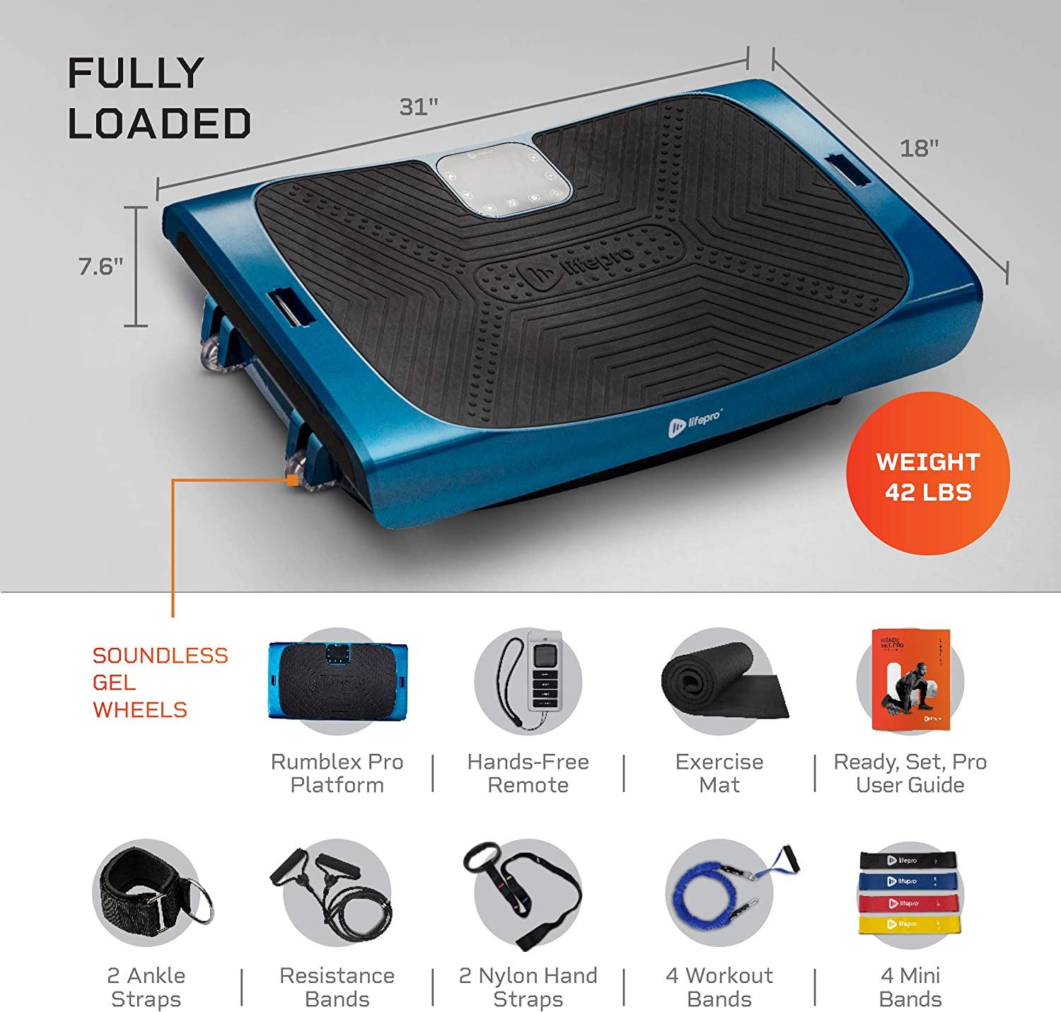 Rumblex Pro Vibration Plate