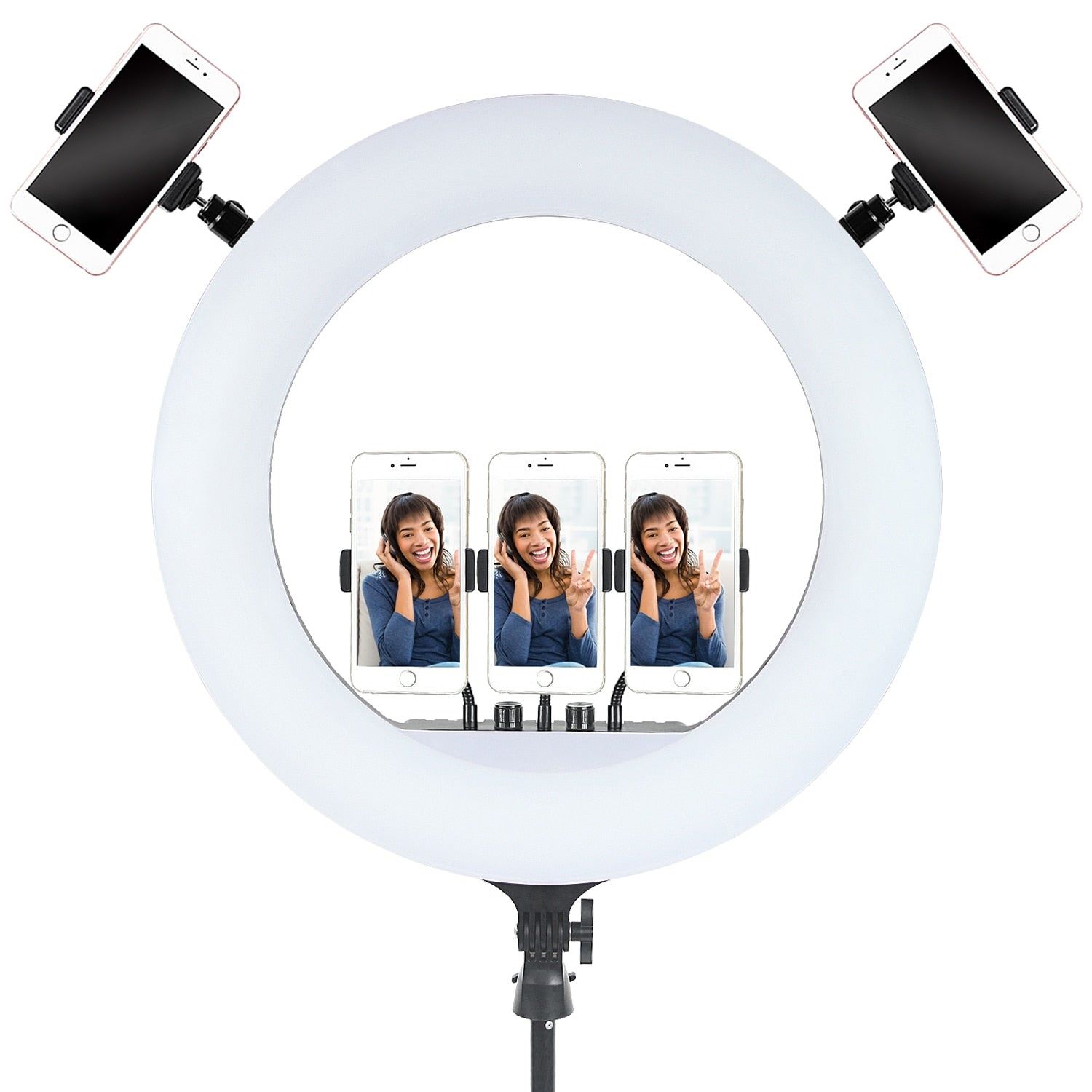 21 Inch Led Ring Light Photography lamp Camera Phone Ring light Makeup Video Ring Lamp With Tripod