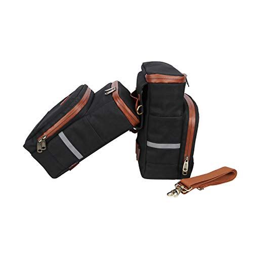 Pannier Bicycle Rear Rack Back Seat Tail Insulated Trunk Cooler Double Bag