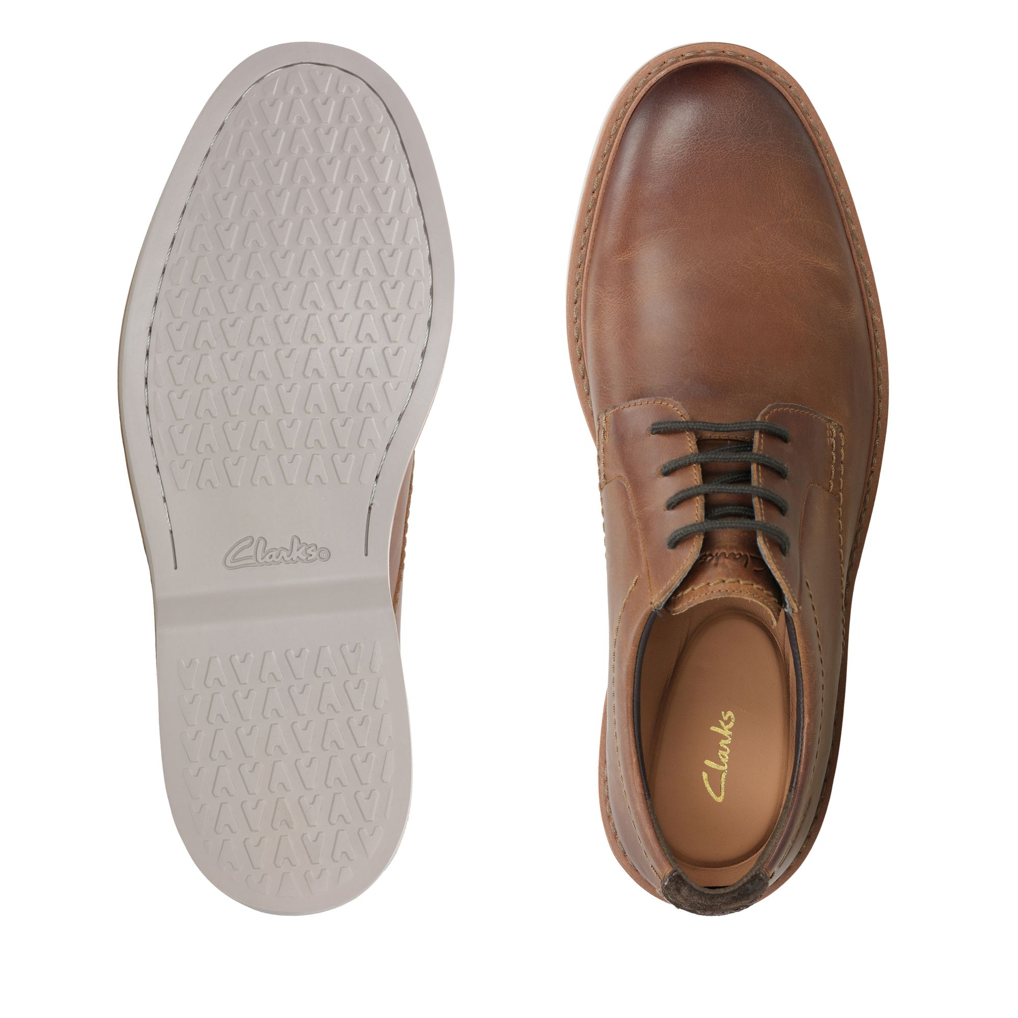 Men Glement Over Black Leather