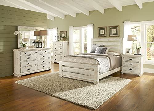 Progressive Furniture Willow Drawer Dresser / 64′′ W x 18′′ D x 42′′ H