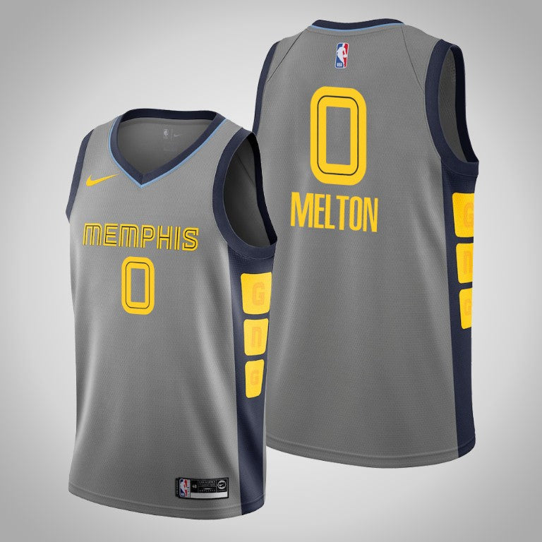 Grizzlies De'Anthony Melton Gray Swingman City Jersey