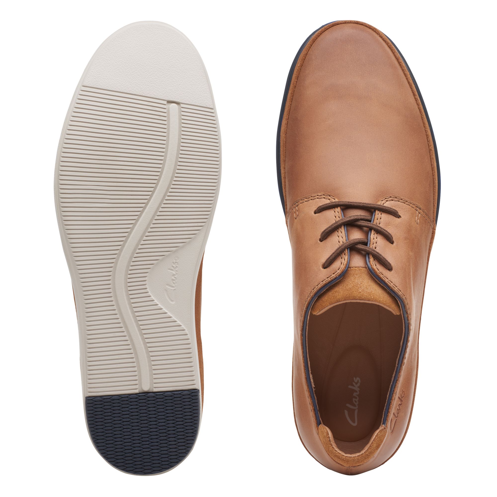 Men Atticus LT Lace Dark Tan Lea