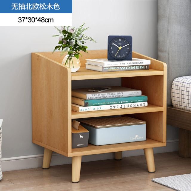 Living Room Furniture Bedside Table Simple Modern Small Apartment Hotel Drawer Nightstand