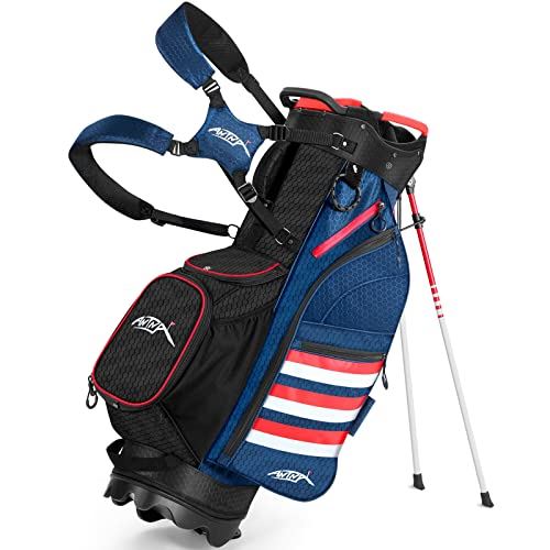 ANTNA Golf Stand Bag 14 Way Top Dividers 8 Pockets, Protable Golf Bag with Cooler