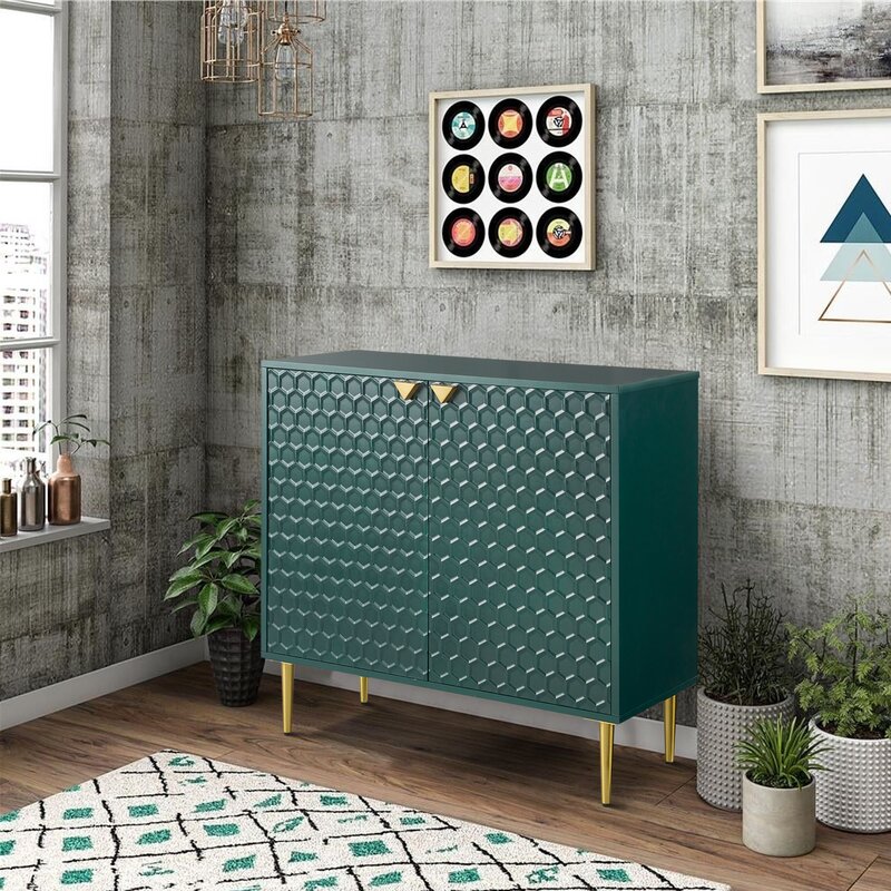 Soundwell 32'' Tall 2 - Door Accent Cabinet