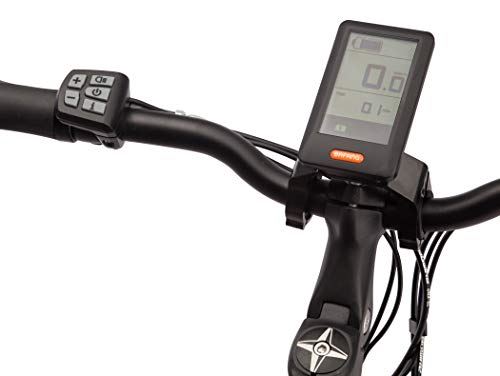 Electric Bike, Hub-Drive, Medium Step-Over Frame, Black