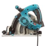 12 Amp 6-1/2 in. Plunge Circular Saw with 55 in. Guide Rail and Guide Rail Clamp (2-Pack)