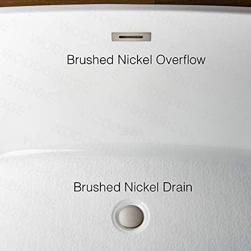 BTA1516-B/N-Drain &O Bathtub, 59��� Brushed Nickel Success