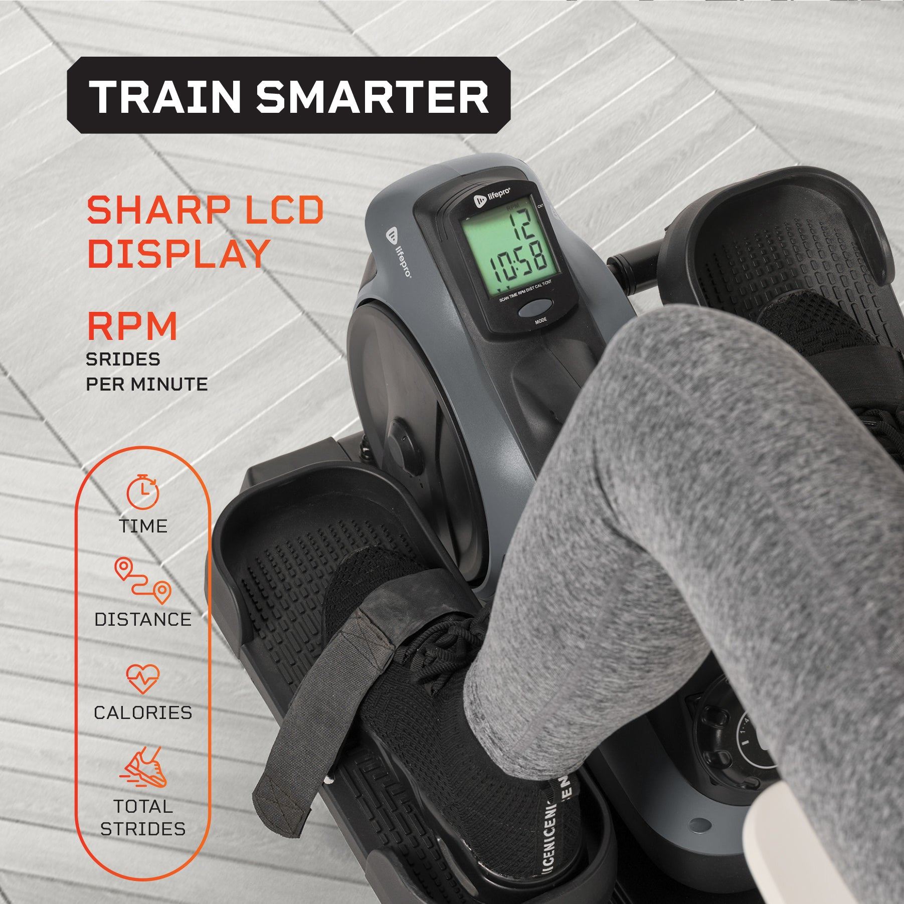 FlexStride Pro Calf Leg Foot Pedal Exerciser