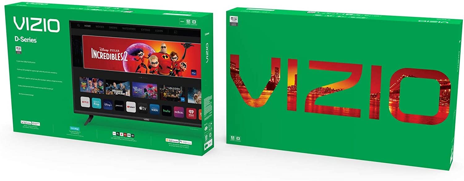 VIZIO 32-inch D-Series Full HD 1080p Smart TV