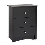 Prepac Sonoma Nightstand, Tall 3-Drawer
