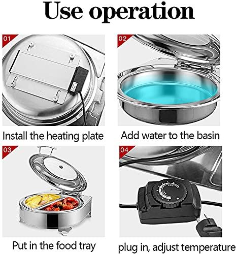 Catering Food Warmer, Electric Square Buffet Servers and Warmers