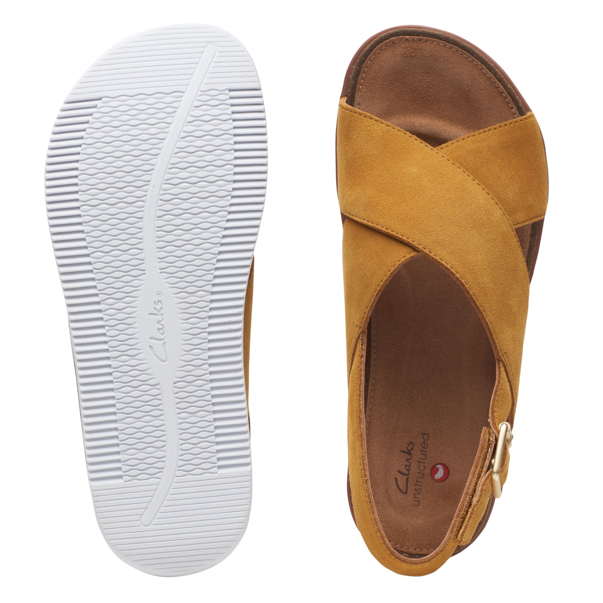 Women Sandals Elayne Cross Ochre
