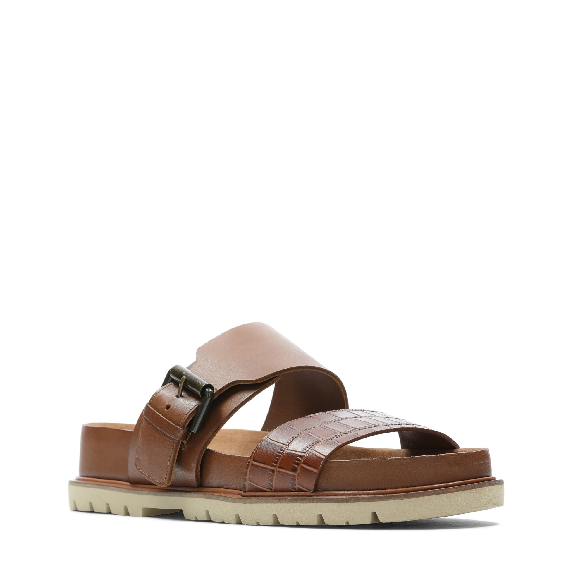Women Sandals Orianna Sun Dark Tan Combi