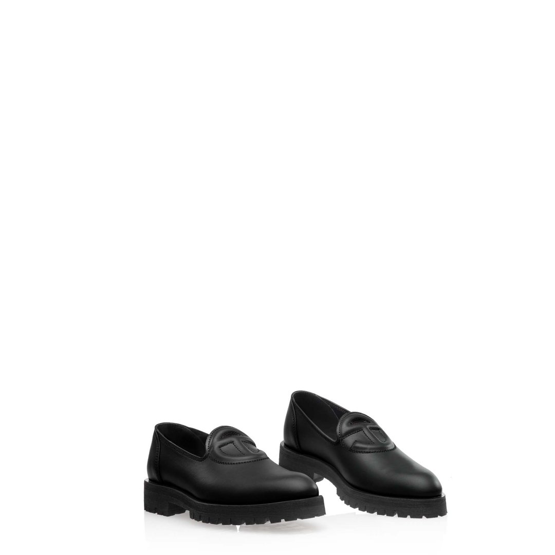 Logo Loafer - Black