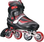 Chicago Adjustable Inline Skates, Purple/ Large (5-8)