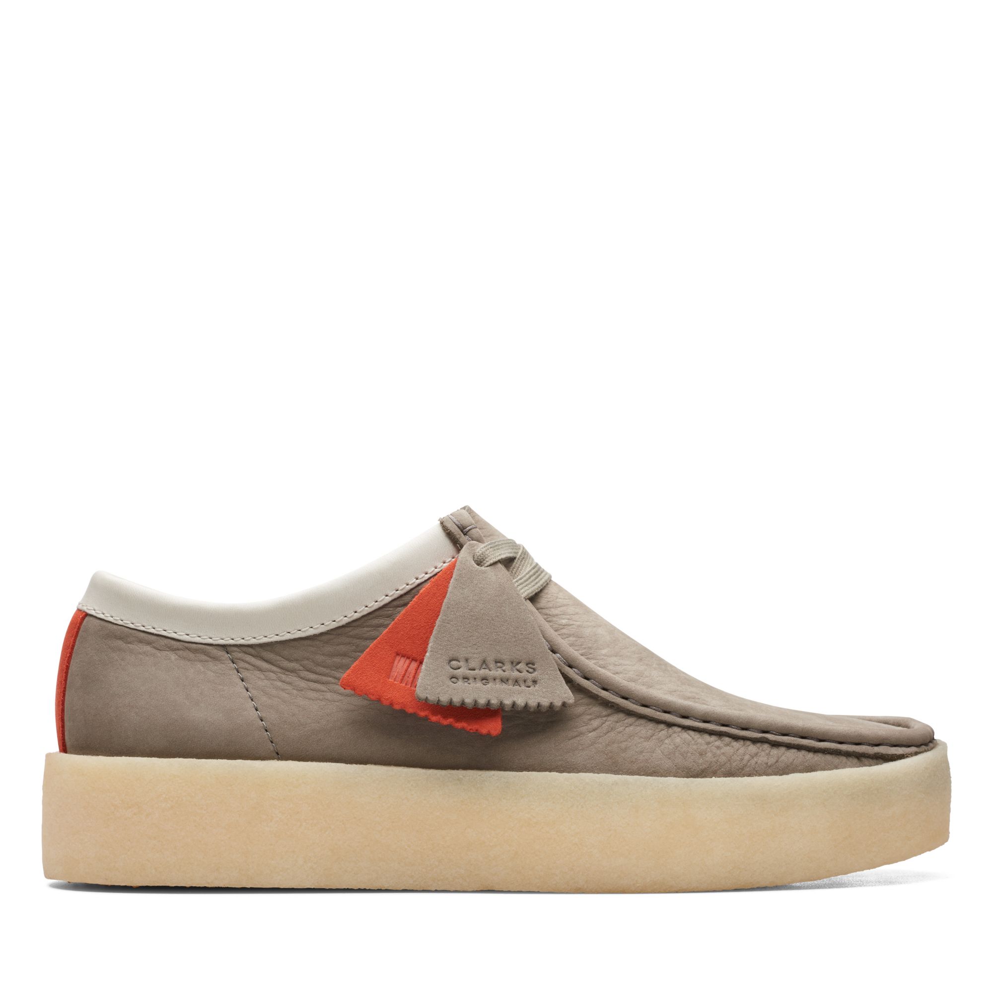 Men  Wallabee Cup Grey Nubuck