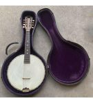 1927 Vega White Layde Mandolin 10′′ Banjo Style L with Case