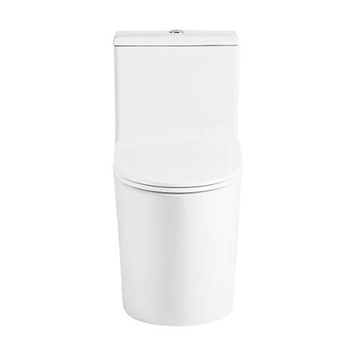 Dreux High Efficiency One Piece Elongated Toilet with 0.8 GPF Water Saving