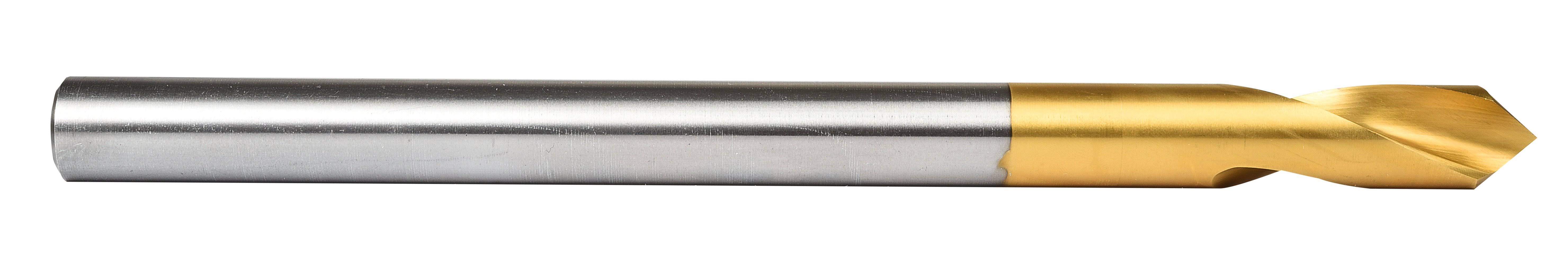 Precision Twist Drill 087932 | 1/2x22 Diameter 8x22 OAL 90 Degree High Speed Steel Tin Spotting Drill