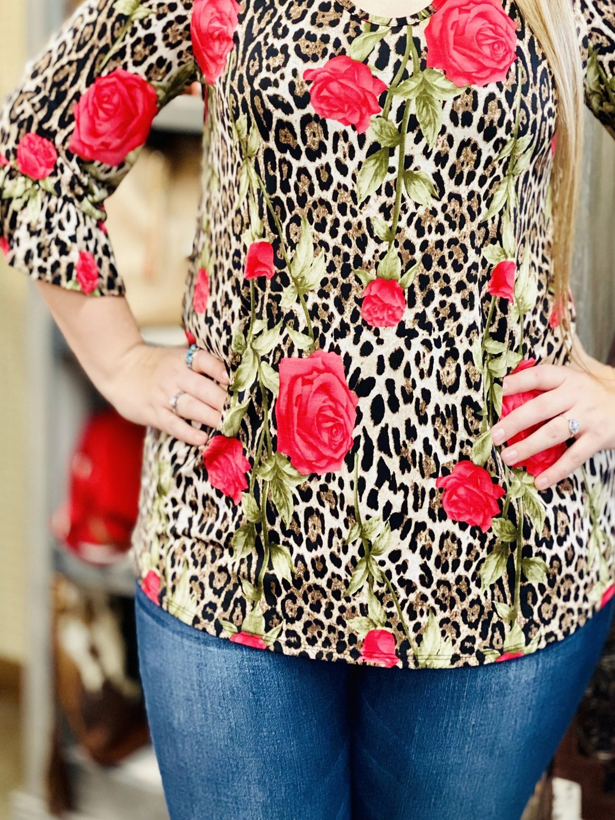 Shift Half Sleeve Casual Printed Shirts & Tops