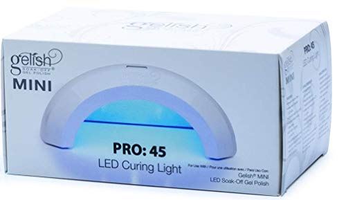 Gelish Mini Pro 45 Second LED Curing Gel Soak Nail Polish Light Lamp