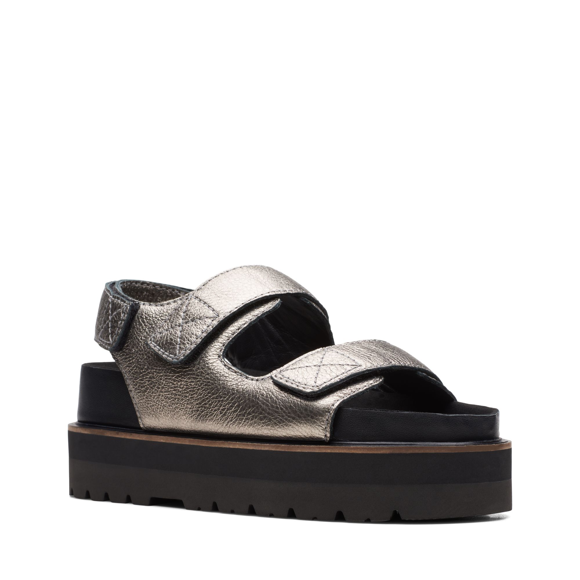 Women Sandals Orianna Sea Metallic