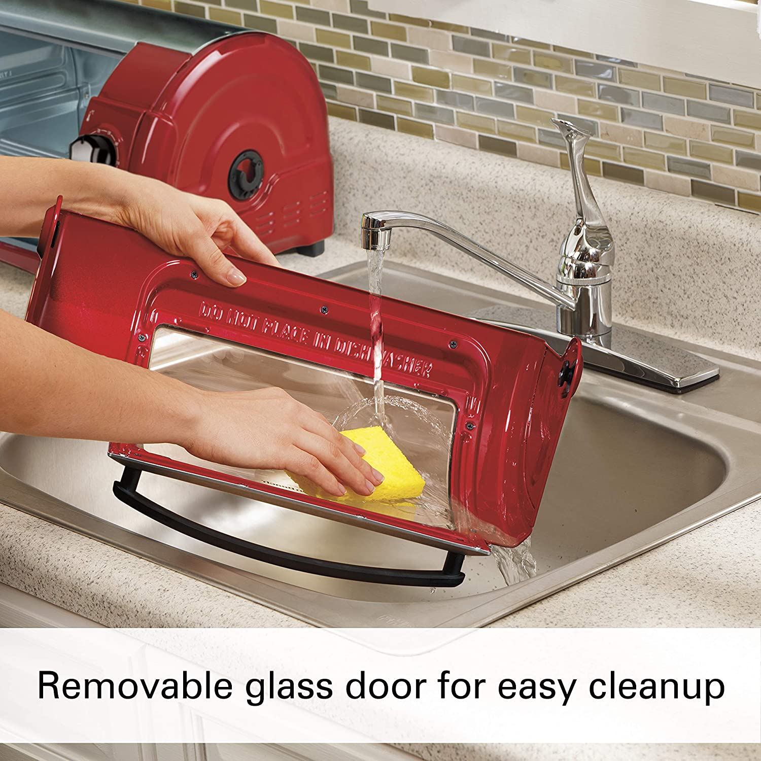 Hamilton Beach Easy Reach Countertop Toaster Oven,