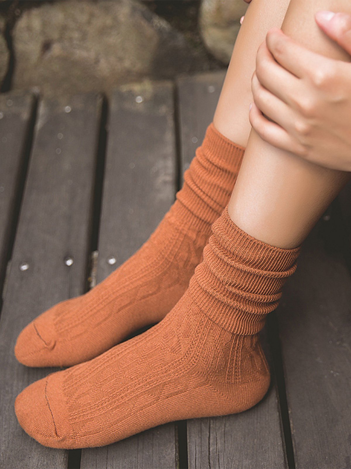Women Warm Casual Breathable Cabin Socks